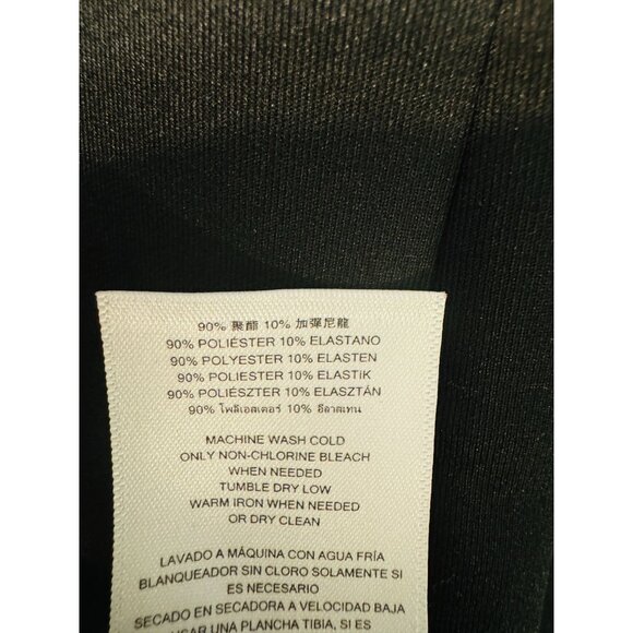 NWT Michael Kors10 Sleeveless Black Dress Zip-Up Stretchy - Picture 6 of 11